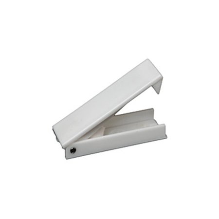OVERTIME E212 Squared Baggage Door Catch; White; Pack 2 OV345992